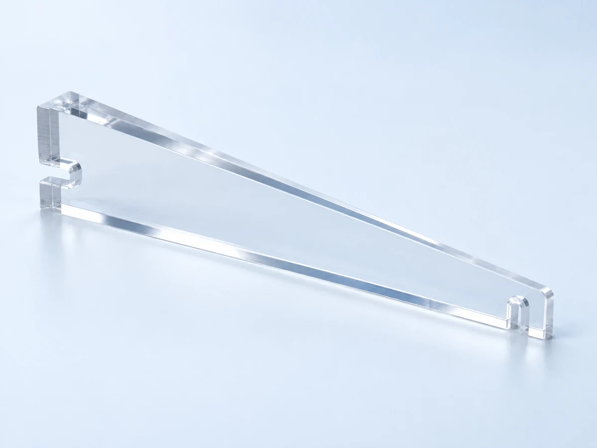 Illustrative acrylic light guides made from PMMA