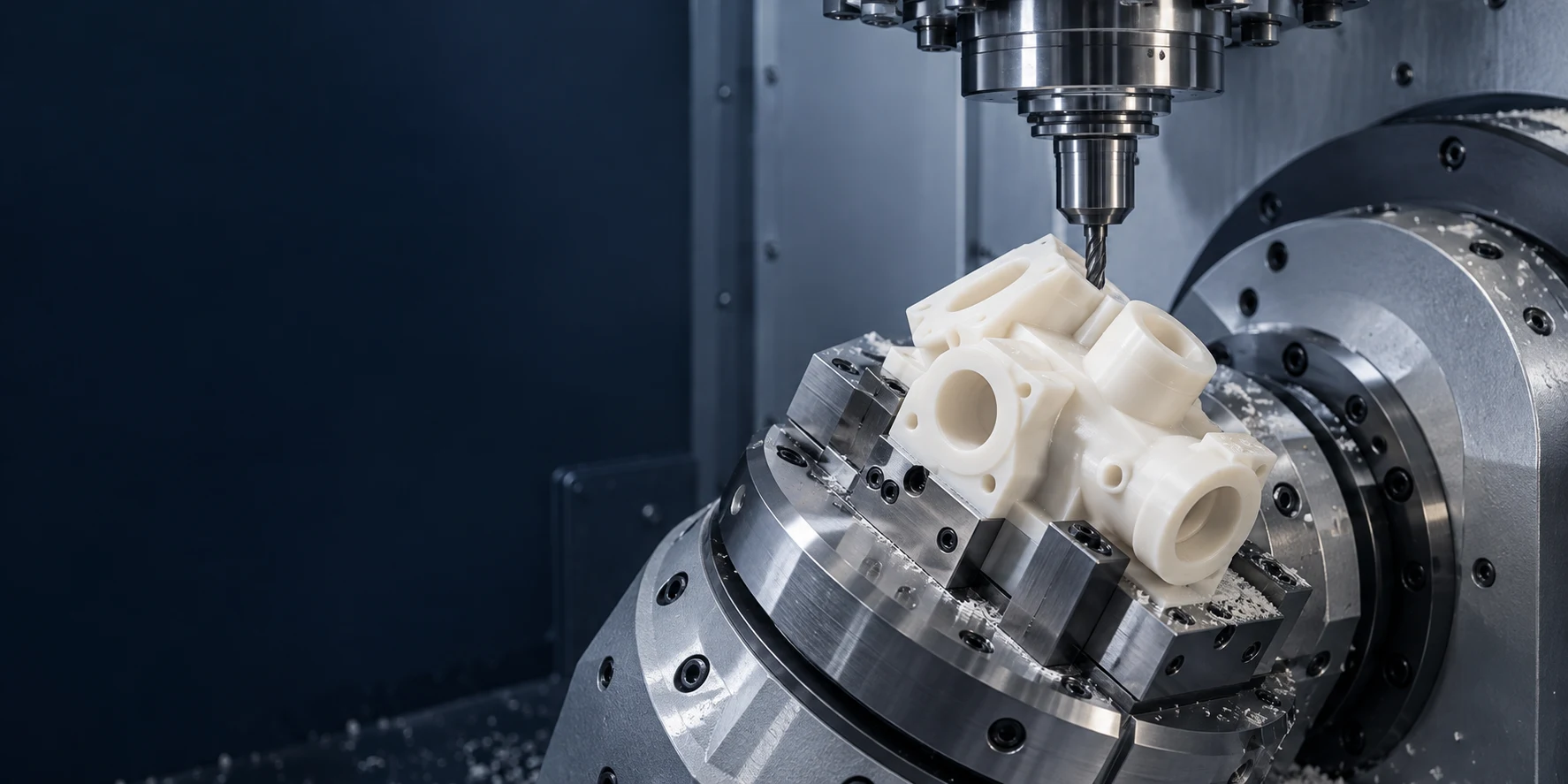 Illustrative 5-axis prototype machining for engineering prototype development