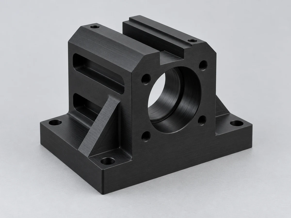 Illustrative CNC machined acetal mechanical components