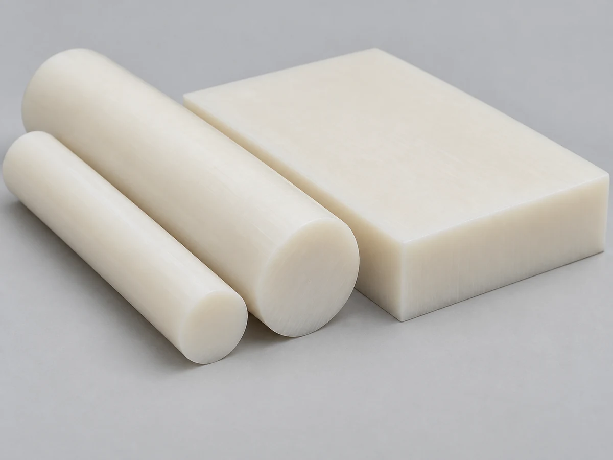 Illustrative nylon for custom plastic fabrication