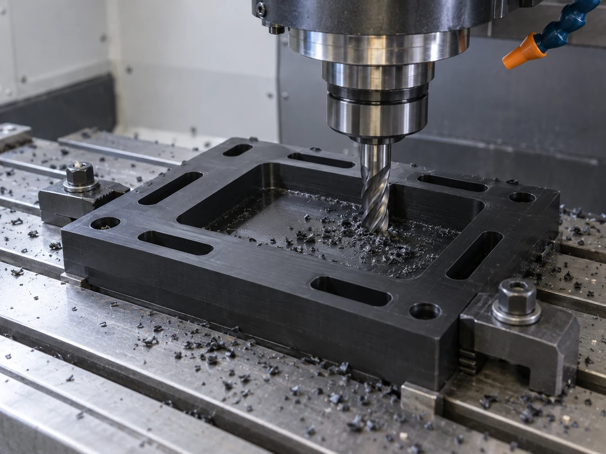 Illustrative cnc prototype milling for engineering prototype development