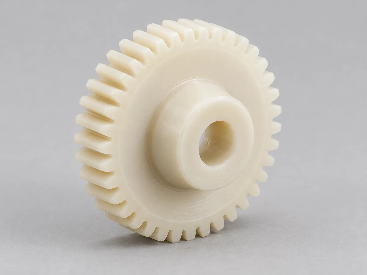 CNC 加工されたナイロン ギアの例