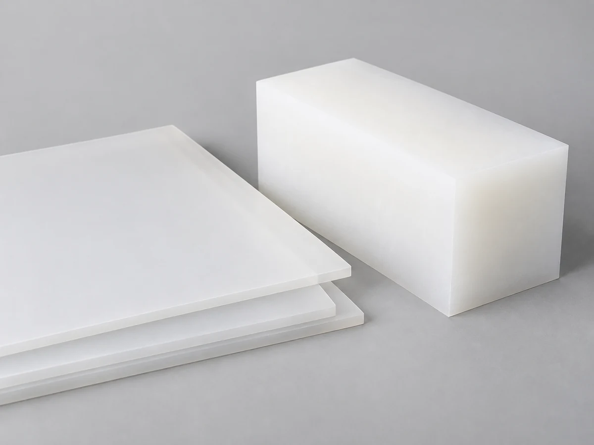 Illustrative polypropylene for custom plastic fabrication