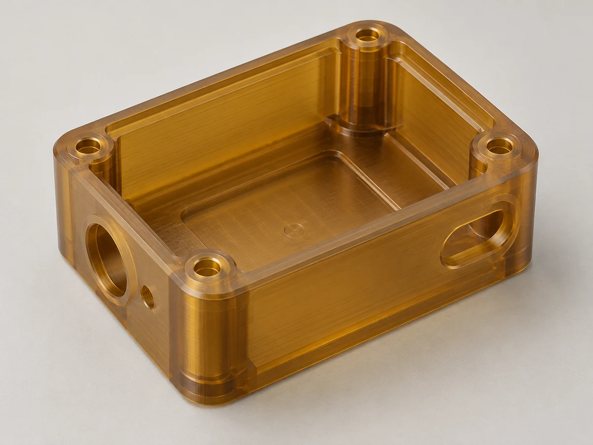 Illustrative Ultem-Gehäuse aus PEI
