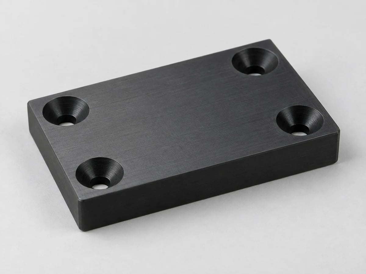 CNC 加工ナイロン摩耗パッドの例