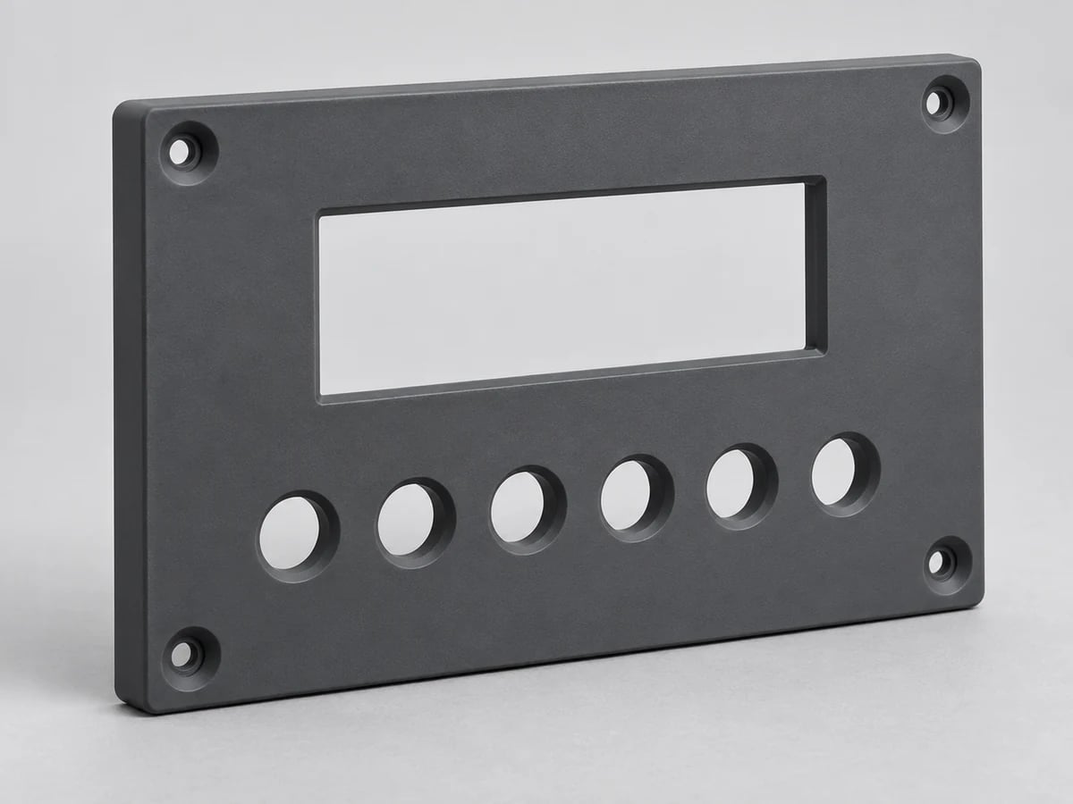 Illustrative plastic panels for custom plastic fabrication