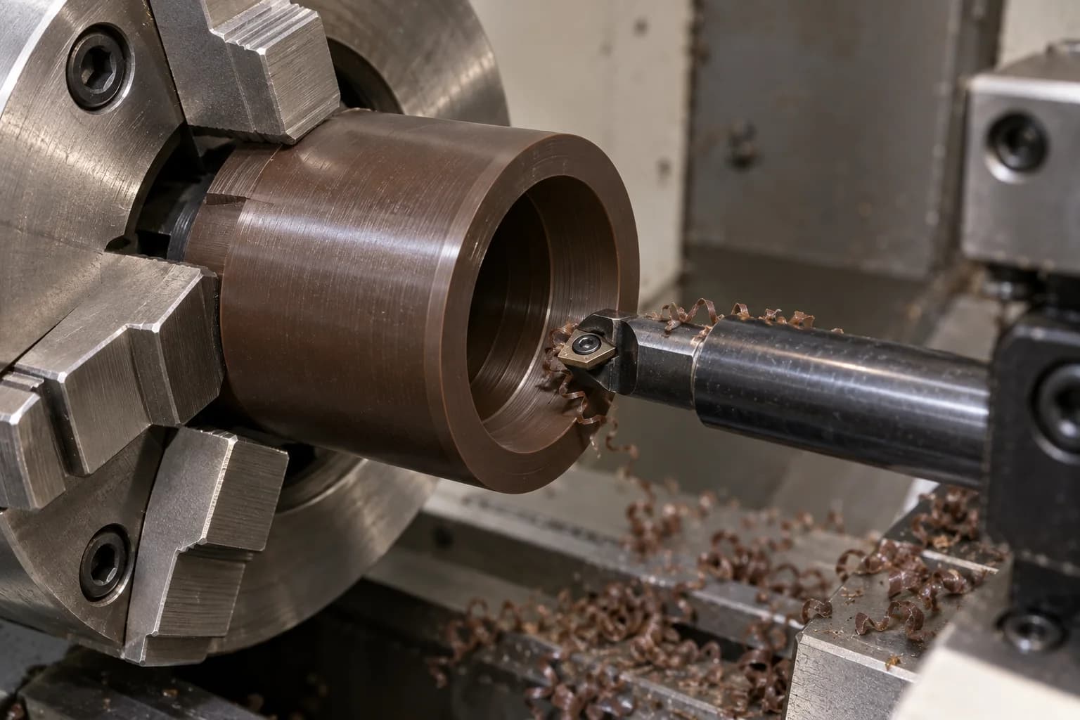 Torlon CNC Turning โ illustrative Torlon machining process